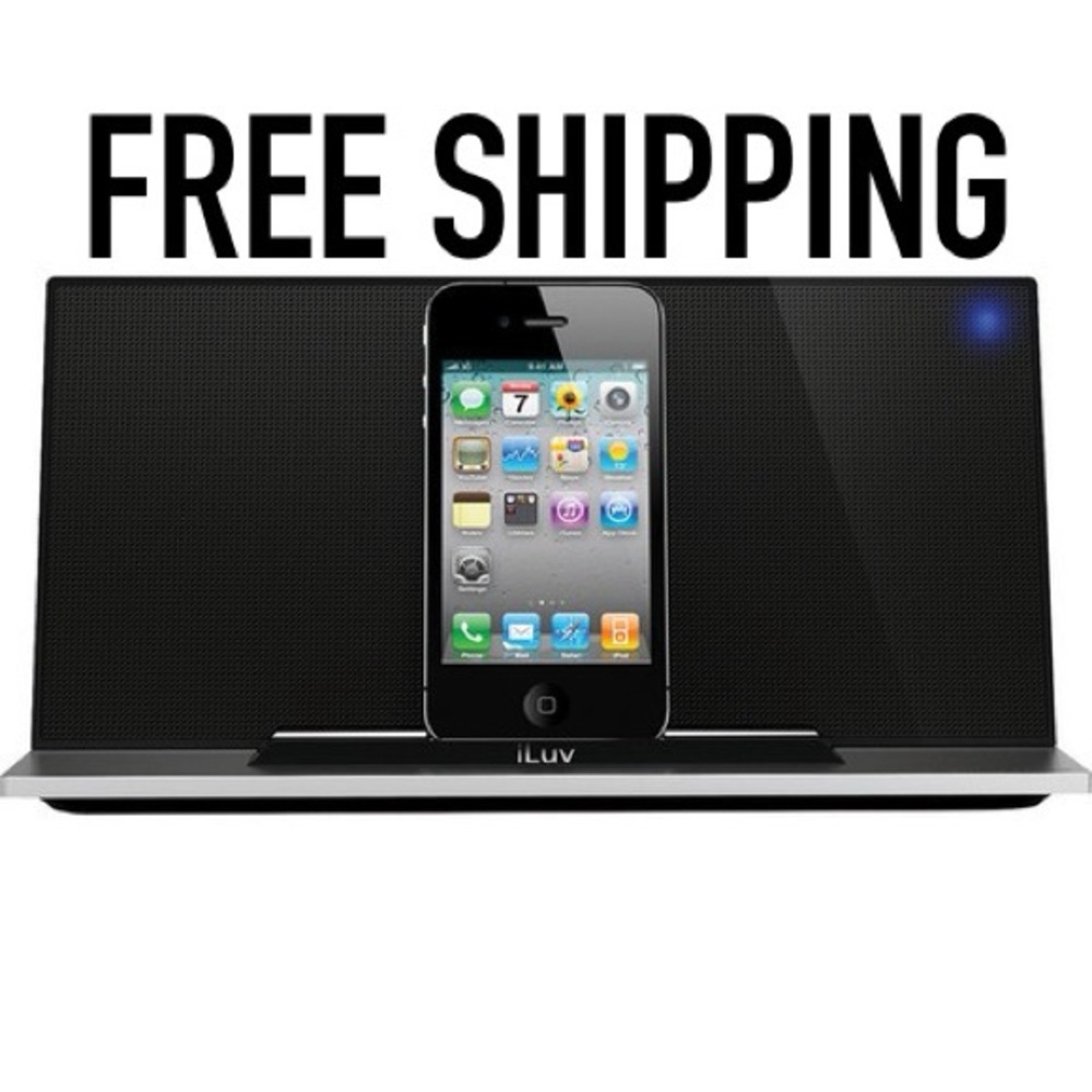 iPhone & iPod Stereo Speaker Dock by iLuv | iLuv Portable Audio & Video